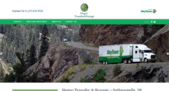 Desktop Screenshot of hoganmoving.com